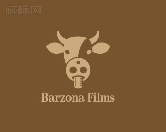 Barzona Films电影标志设计