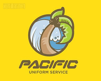 Pacific Uniform Service服务标志设计