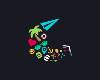 旅游度假logo设计