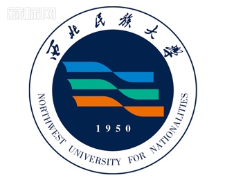 西北民族大学校徽logo设计含义
