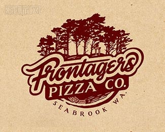 Frontager's Pizza标志设计