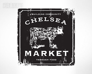 Chelsea Market市场logo设计