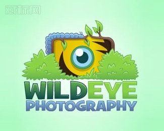 Wild Eye Photography野生眼睛摄影logo设计欣赏