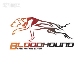 Bloodhound侦探犬标志设计