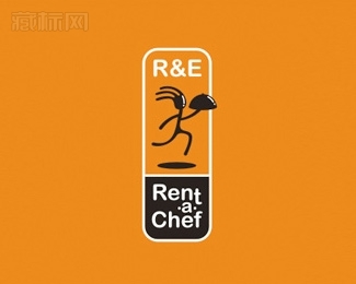 Rent A Chef厨师出租公司logo设计