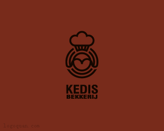 Kedis面包店LOGO