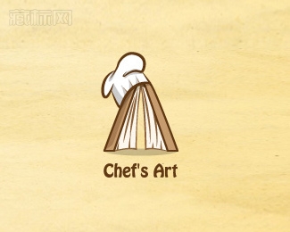 Chef's Art厨师的艺术logo设计