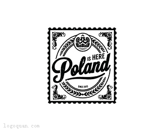 波兰邮票图标设计