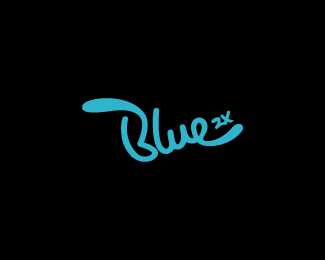 Blue2x字体设计