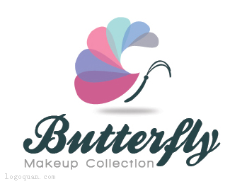 蝴蝶彩妆品牌logo