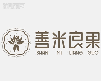 善米良果logo设计