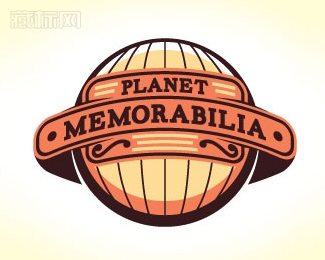 Planet Memorabilia行星纪念品logo设计