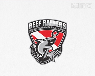 Reef Raiders夺宝骑兵鲨鱼logo欣赏