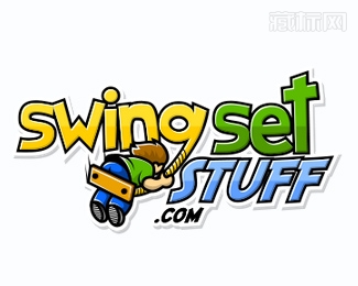 SWING SET STUFF荡秋千的男孩logo图片