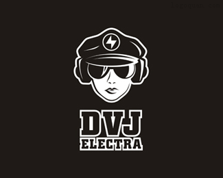 DVJ ELECTRA标志设计