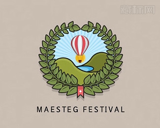 Maesteg Festival最初的节日标志设计