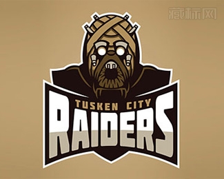 Tusken City Raiders城市掠夺者logo设计