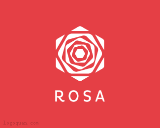 罗莎商标设计
