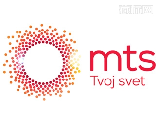 塞尔维亚电信公司MTS标志设计含义