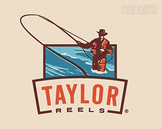 Taylor Reels垂钓商标设计