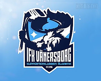 IFK Vanersborg狼人标志设计