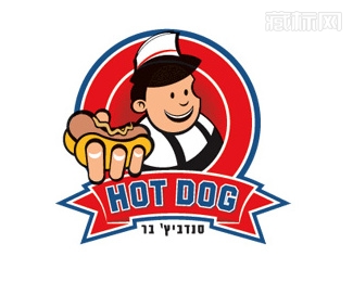 Hotdog热狗logo设计欣赏