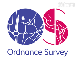 英国国家测绘局 Ordnance Survey标志设计含义