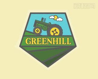 Greenhill Farm农场logo设计