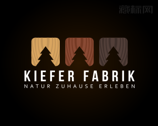kiefer fabrik树标志设计