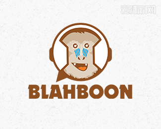 Blahboon博客标志设计