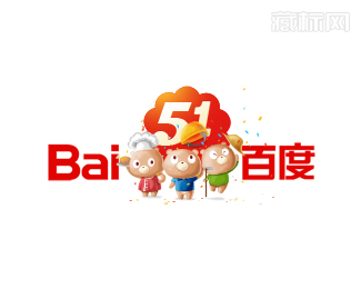 百度51国际劳动节logo设计