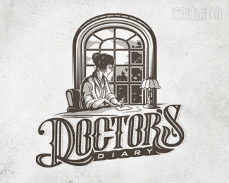 Doctor's Diary医生日记logo设计