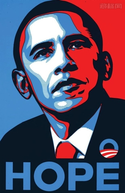 Obama奥巴马2012竞选标志设计