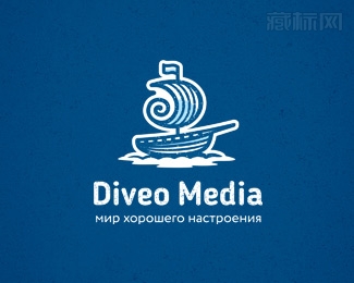 Divea Media传媒公司标志设计