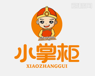 小掌柜卡通logo设计