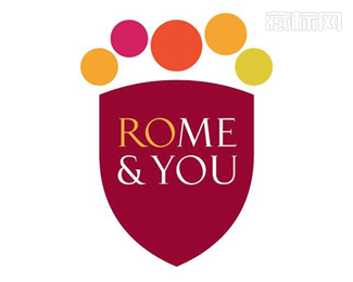 Roma罗马城市logo设计