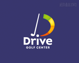 Drive Golf Center高尔夫中心logo