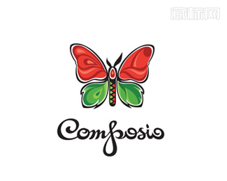 composio网络收藏夹logo设计