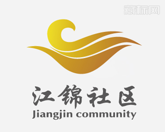 江锦社区logo设计