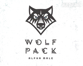 wolf pack狼标志设计