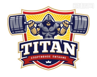 Titan举重标志设计