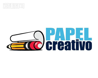 Creative Paper造纸厂logo设计