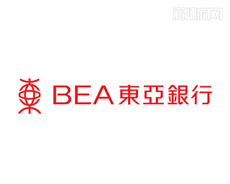 BEA东亚银行标识设计【矢量图】