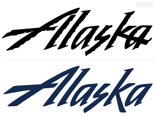 Alaska Airlines阿拉斯加航空公司LOGO设计