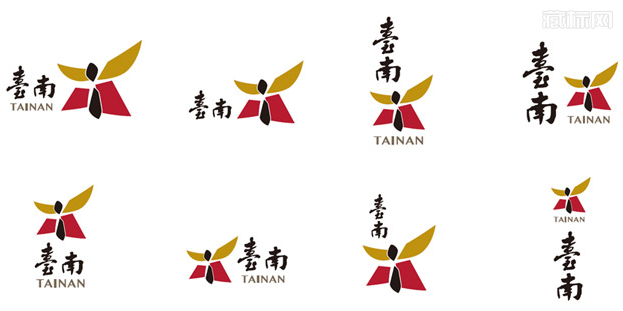 台南市市徽“南”标志图片含义