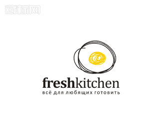 FRESHkitchen厨艺标志设计