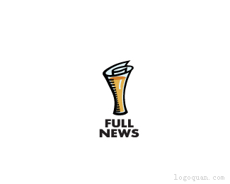 FULL新闻logo设计