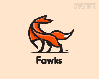 Fawks狐狸logo欣赏