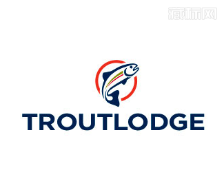 TROUTLODGE鱼标识图片