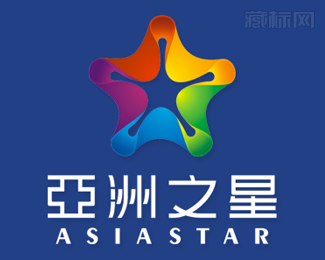 ASIASTAR亚洲之星logo设计图片